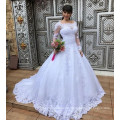 Cheap High Quality HandMade A Line Bridal Wedding Pakistani Lacha Dress Gown